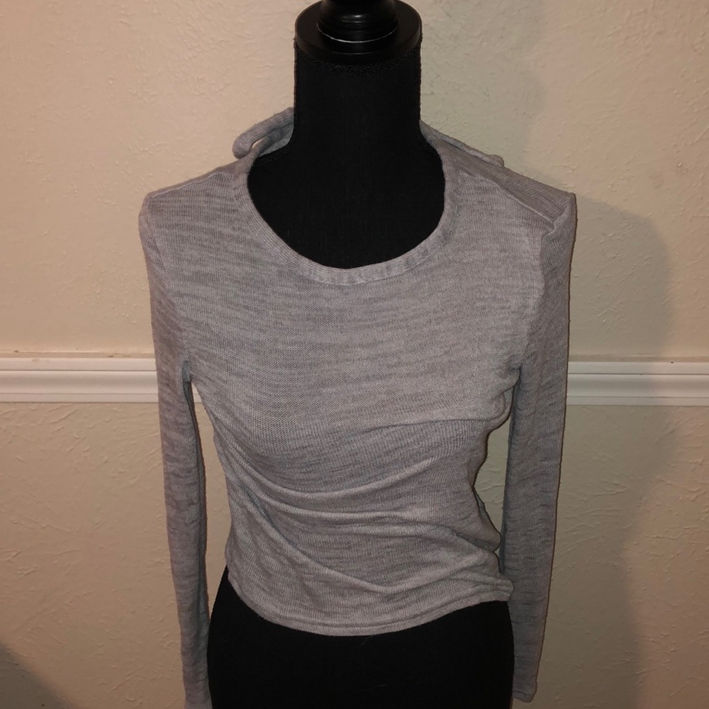 Light Gray Top Small